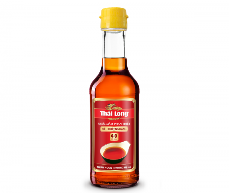 Nước mắm Phan Thiết THÁI LONG – SIÊU THƯỢNG HẠNG 40N - 250ml (Chai Thủy Tinh)
