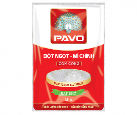 BỘT NGỌT (MÌ CHÍNH) CON CÔNG - HẠT NHỎ 1800gr