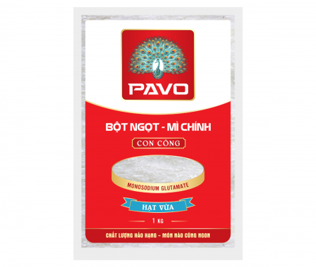 BỘT NGỌT (MÌ CHÍNH) CON CÔNG - HẠT VỪA 1000gr