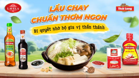 LẨU CHAY NGON CHUẨN VỊ – BÍ QUYẾT TỪ “BỘ TỨ GIA VỊ THÁNH”