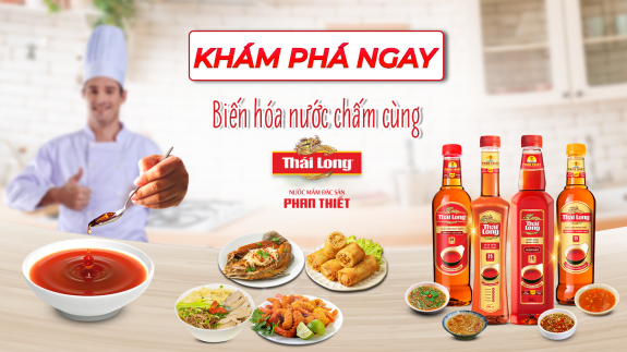 BIẾN HÓA NƯỚC CHẤM CÙNG NƯỚC MẮM PHAN THIẾT THÁI LONG